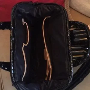 Bags | Rare Mz Wallace Top Handle Backpack Black Lacquer  display picture 1